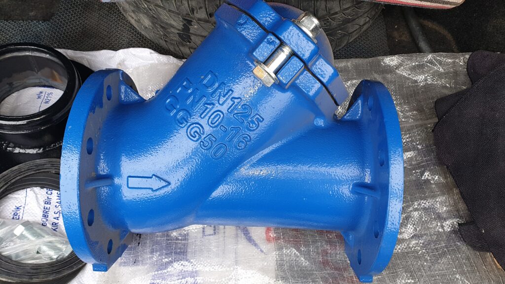 Tam geçişli çekvalf ve flanşlı motopomp çeşitleri 