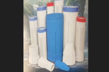 Plastik sondaj borusu ve ek parçaları