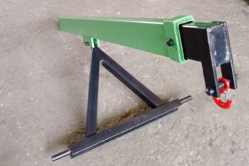 Traktör arkası uzatmalı ayarlı kaldıraç
